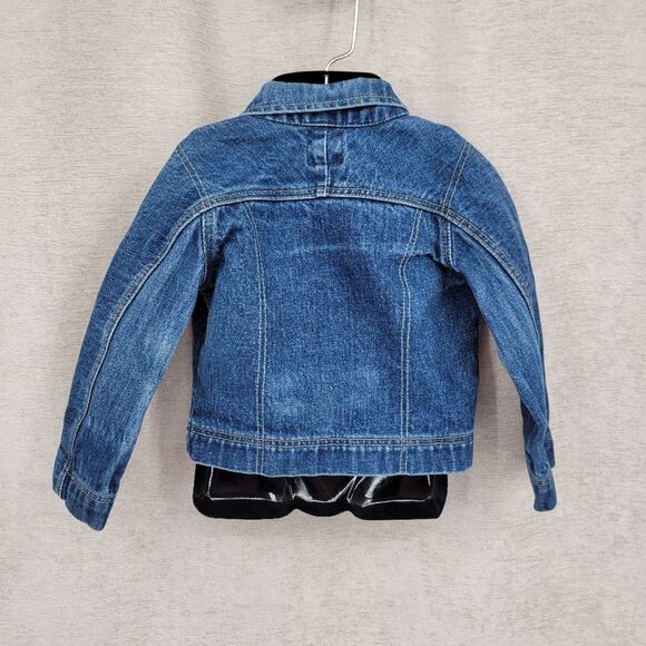 Lee Vintage Kids Blue Denim Jean Trucker Jacket - Picture 5 of 15
